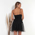 VESTIDO DECOTE CRUZADO DRAPEADO VESTIDO DE FESTA PETRA FINA